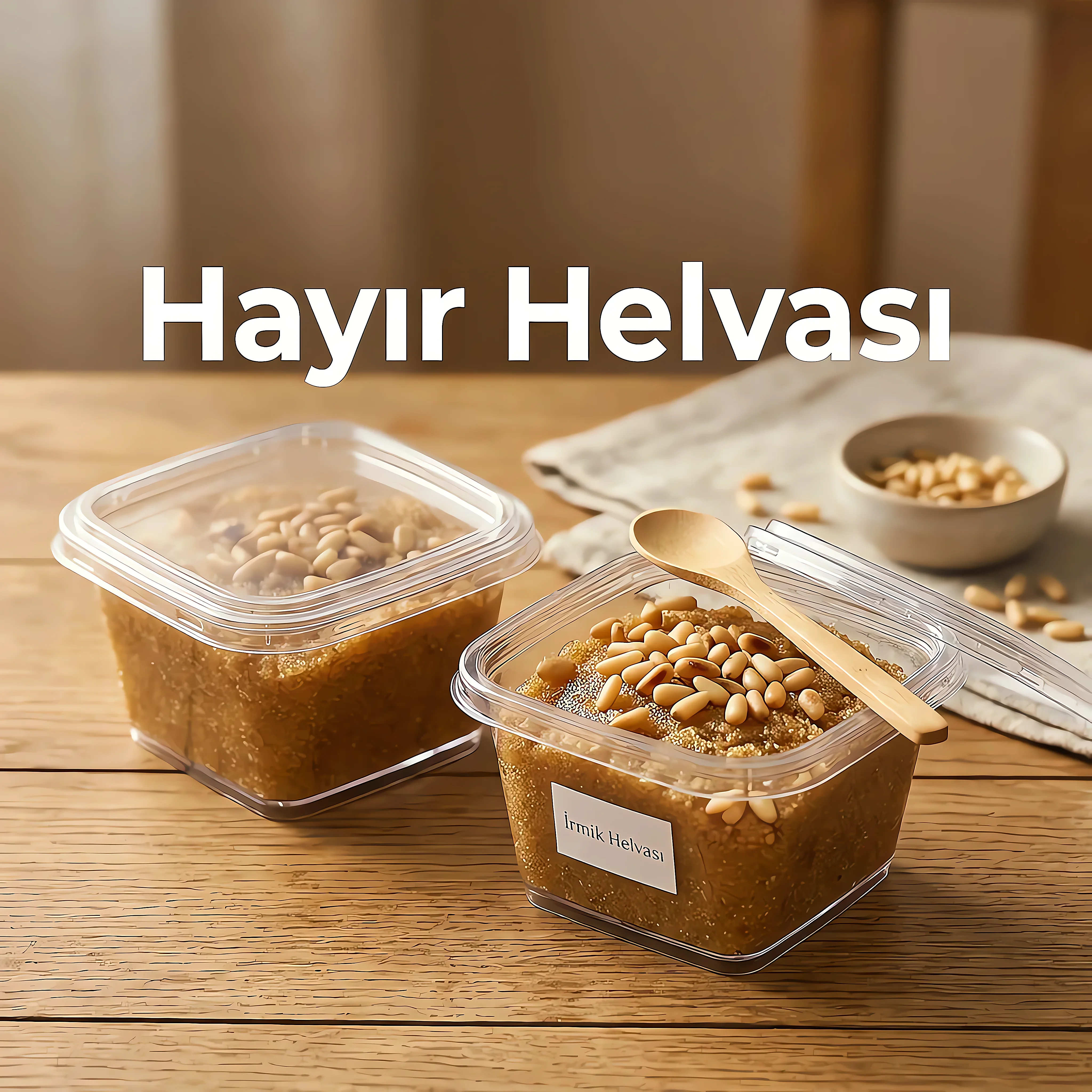 Tüm Türkiye'den vekaleten irmik helvası siparişi dağıtım süreci