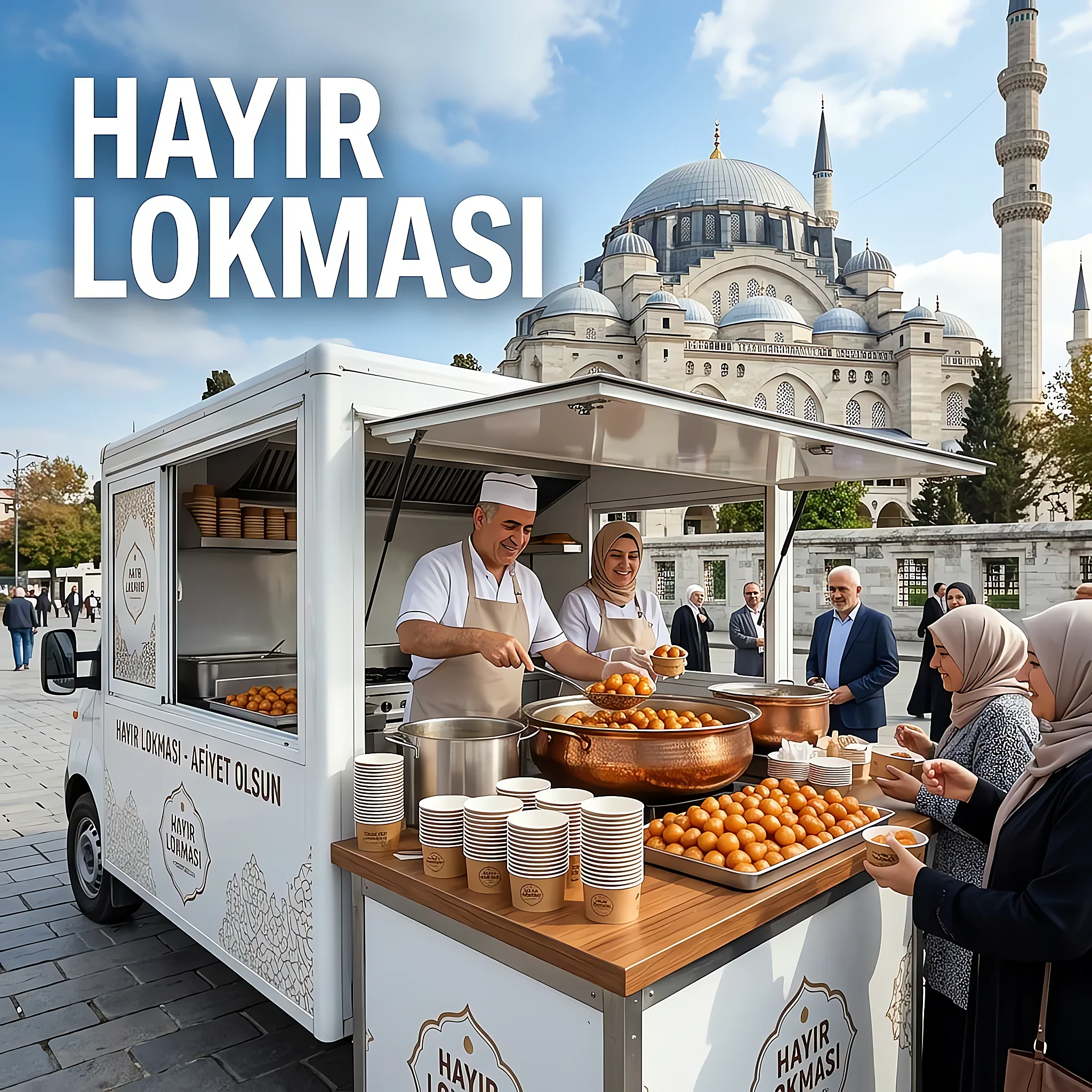 Eyüpsultan Hayır Lokması Dağıtımı