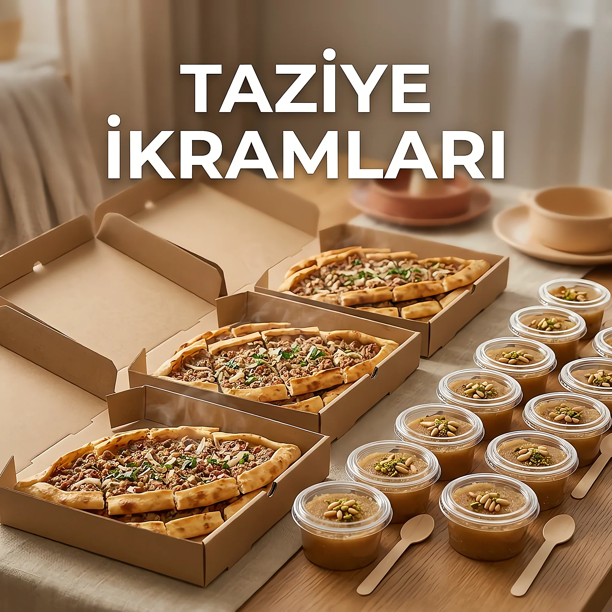 Tüm Türkiye'den vekaleten taziye yemeği siparişi dağıtım süreci