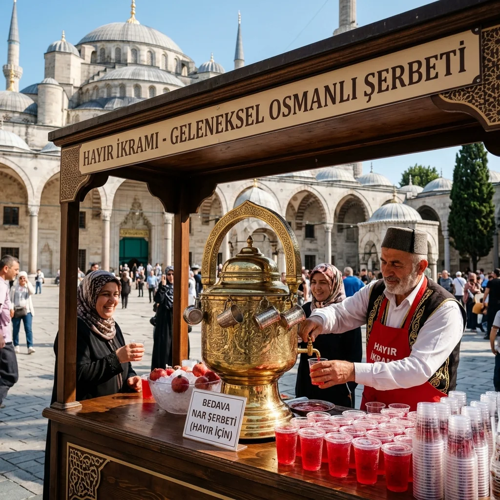 Tüm Türkiye'den vekaleten hayır şerbeti siparişi dağıtım süreci